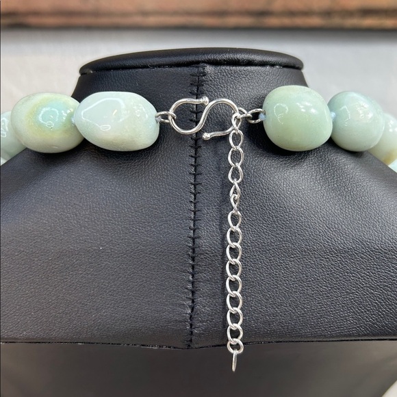 GSJ 925 Chunky Stone Necklace - Picture 3 of 9